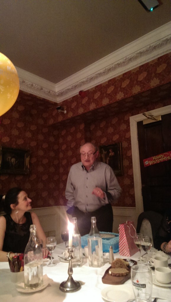 The Last Word! Mick Mooney's retirement speech.