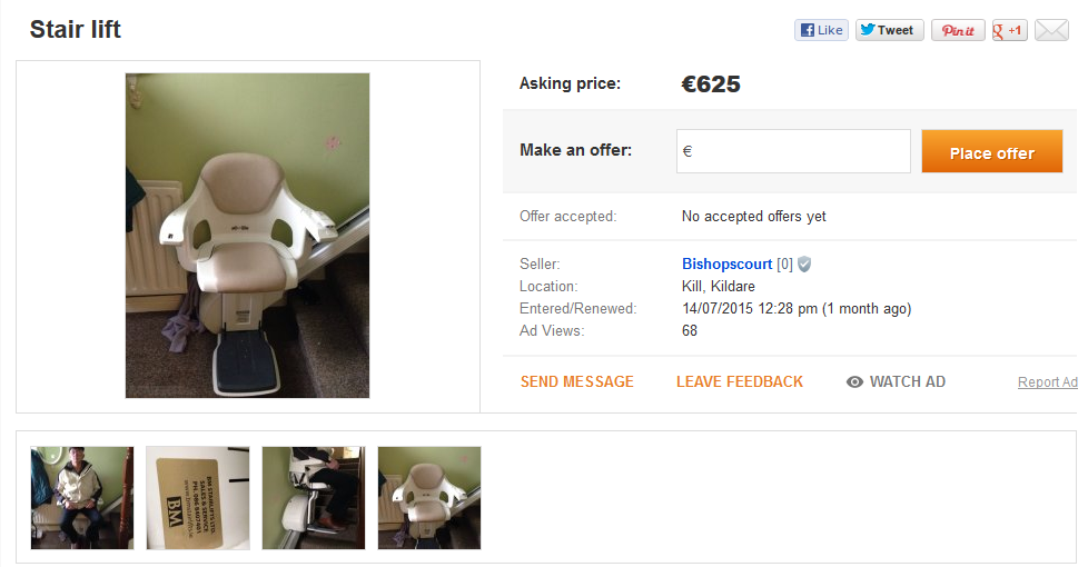 secondhand-stair-lift