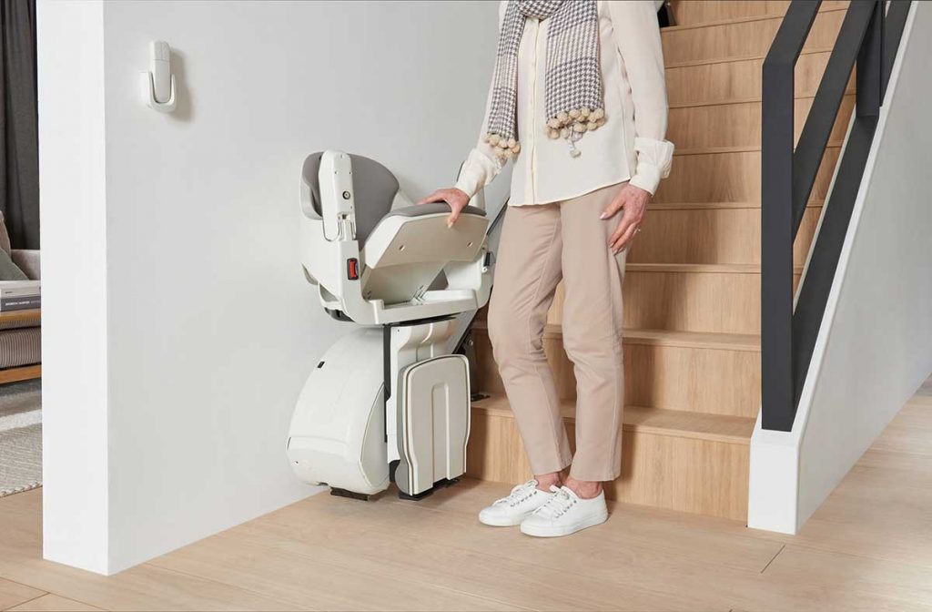 The New and Improved HomeGlide Stairlift