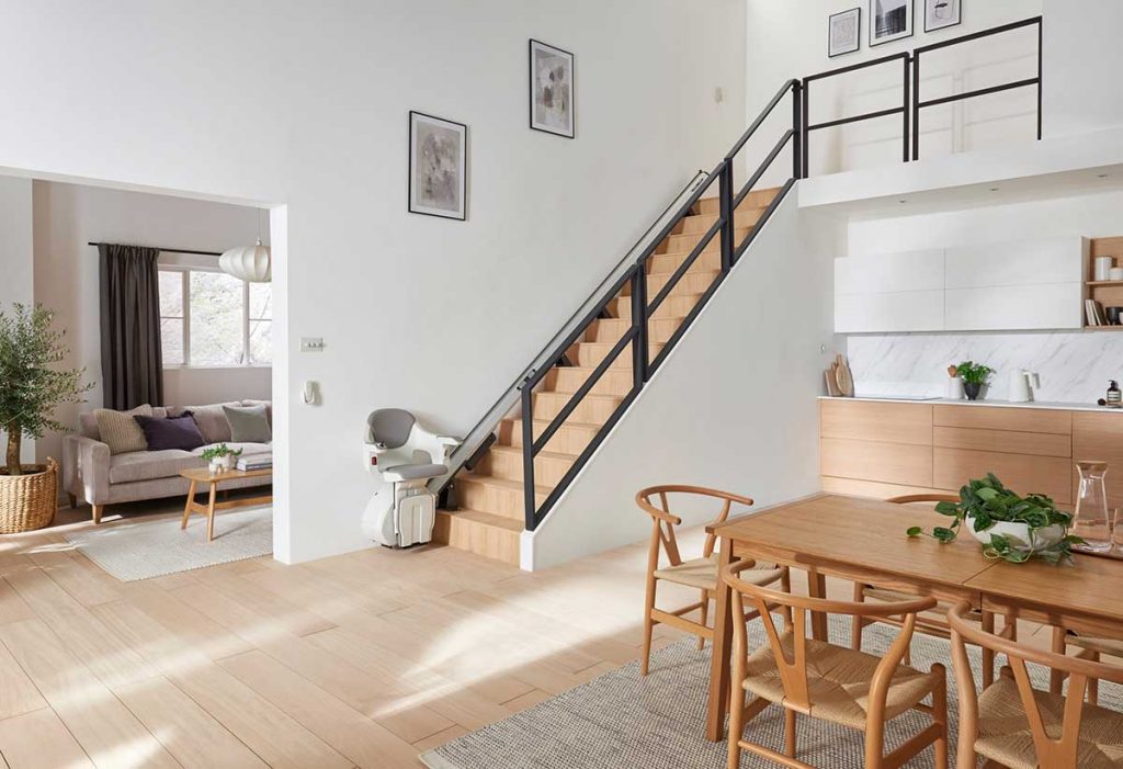 The New and Improved HomeGlide Stairlift