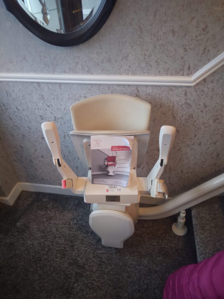 Reconditioned Stairlift Installation in Drogheda, Co. Louth