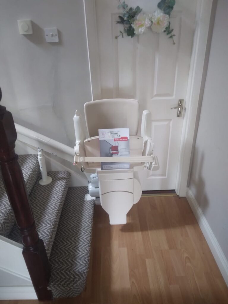 Stair-Lift-installation-in-North-County-Dublin-Starting-Point-of-Stair-Lift