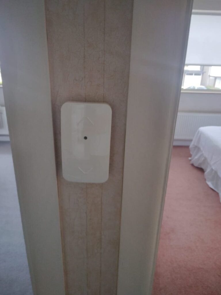 Electrics for an Otolift Air Curved Stairlift Installation