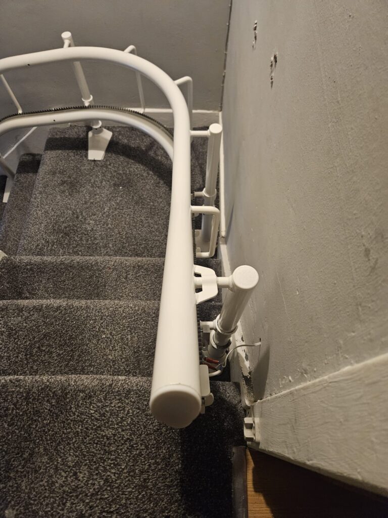 Straight and Curved Staitlift Installation in Drimnagh, Dublin 12